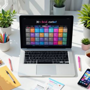Social Media Content Calendar – 30-Day Guide