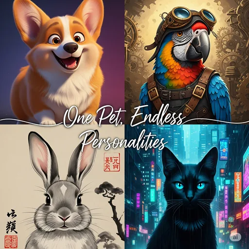 Custom AI Pet Portraits: The Ultimate Free Guide to Creating Digital Masterpieces