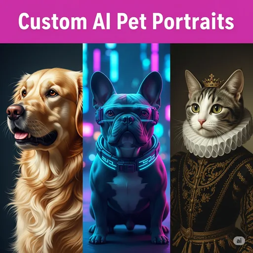 Custom AI Pet Portraits: The Ultimate Free Guide to Creating Digital Masterpieces