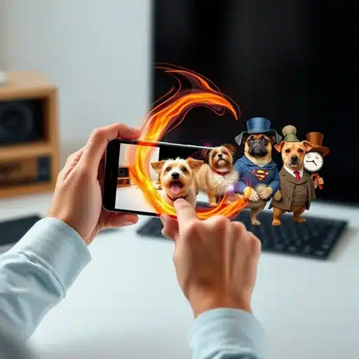 Beyond the Breed: 5 Secrets to Creating an AI Pet Portrait That Captures Their True Personality - tanitim gorseli yaratici surec